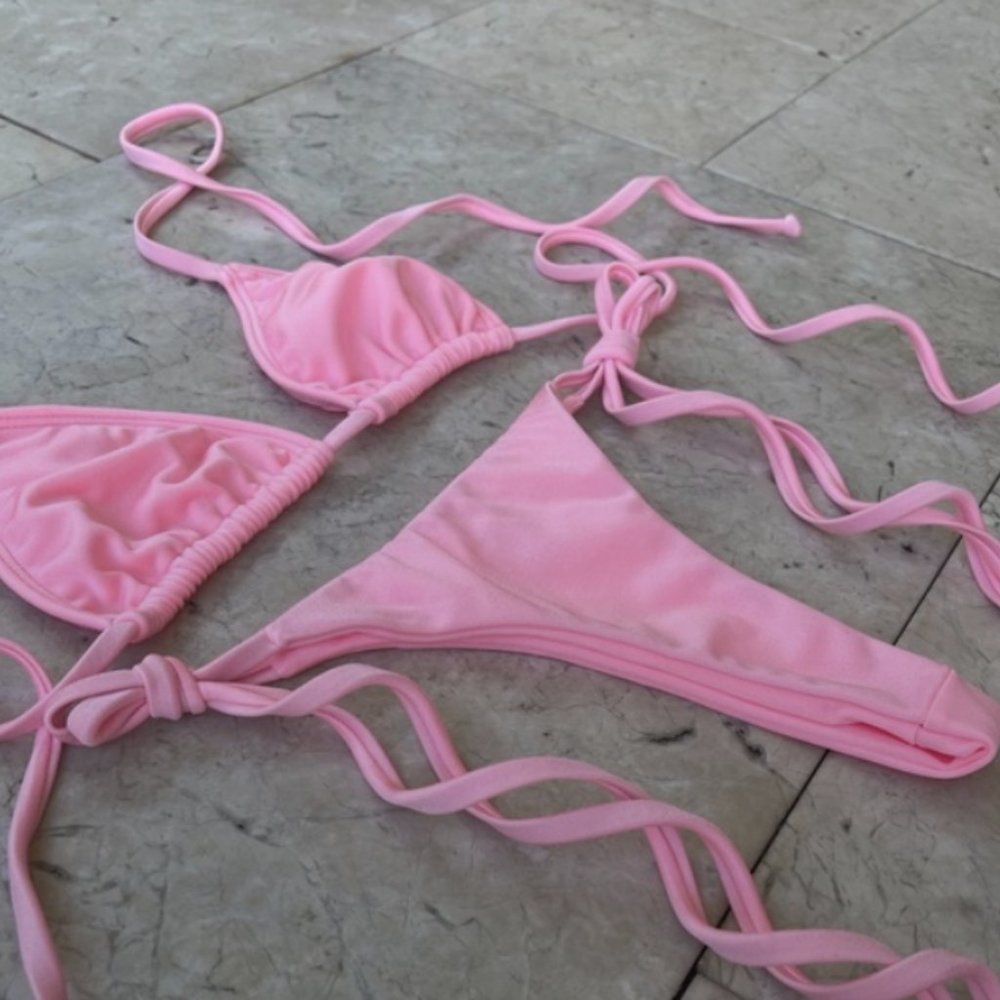 Pink Bikini Set